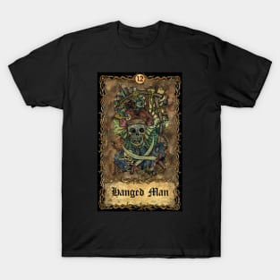 Hanged Man. Eternal Bones Tarot (Colorful) T-Shirt